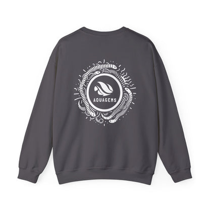 Aquagems Discus -Exclusive Unisex Crewneck Sweatshirt