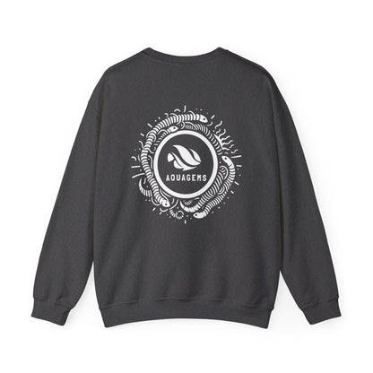 Aquagems Discus -Exclusive Unisex Crewneck Sweatshirt