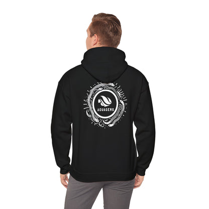 Aquagems Discus- Unisex Exclusive Heavy Blend™ Hooded Sweatshirt