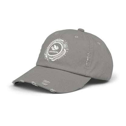 Aquagems Discus Exclusive Unisex Distressed Cap