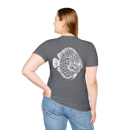 Aquagems Discus Exclusive Unisex Softstyle T-Shirt