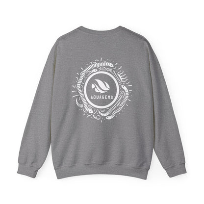 Aquagems Discus -Exclusive Unisex Crewneck Sweatshirt