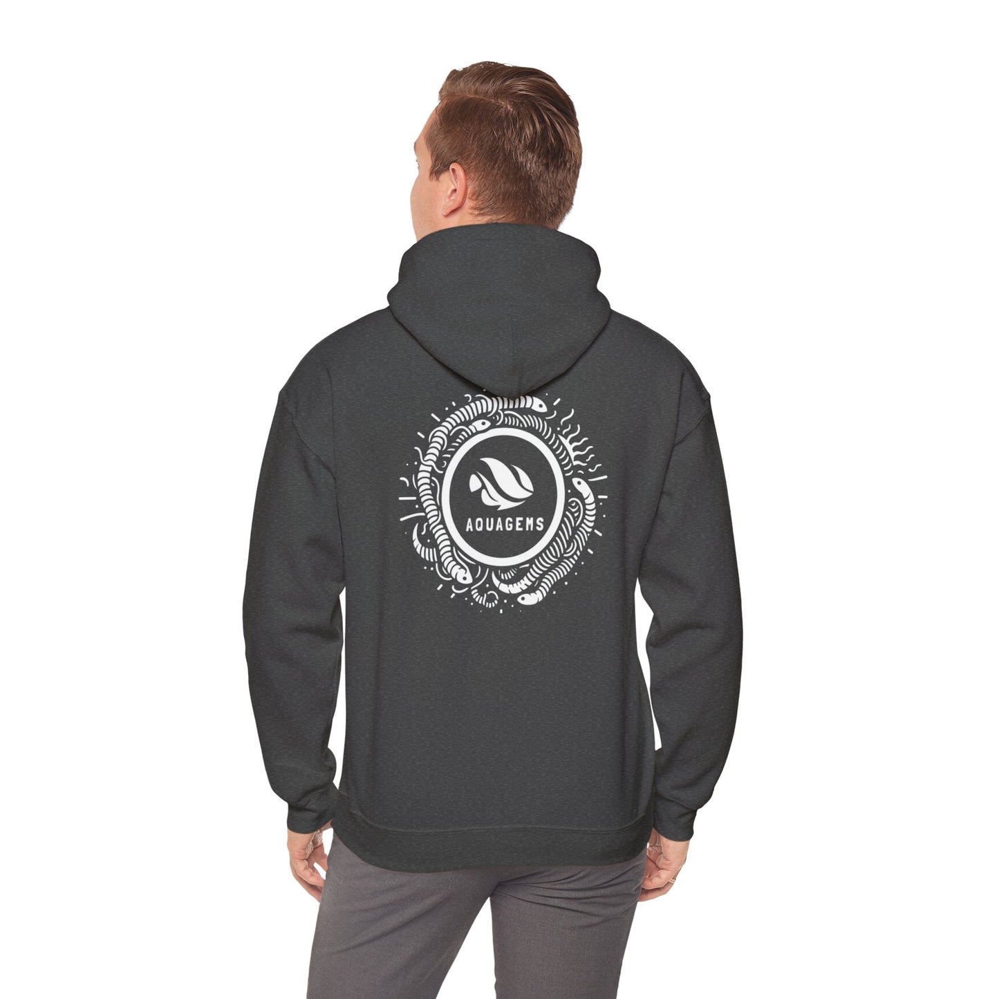 Aquagems Discus- Unisex Exclusive Heavy Blend™ Hooded Sweatshirt