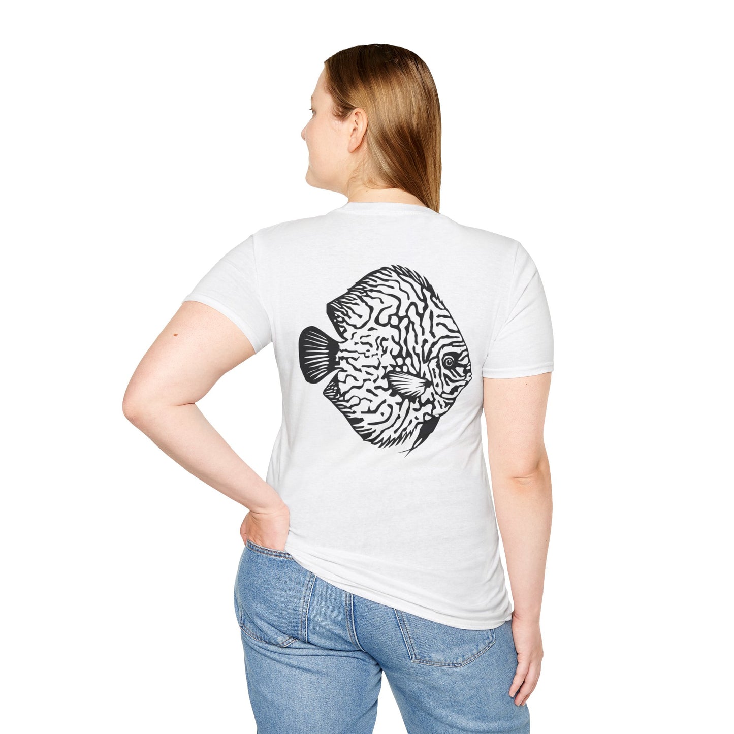 Aquagems Discus Exclusive Unisex Softstyle T-Shirt