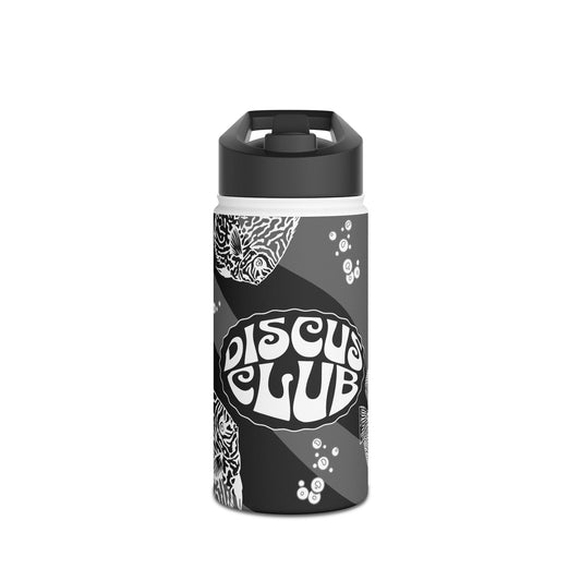 Discus Club Stainless Steel Water Bottle- Standard Lid, Great Gift for Discus Fish Lover