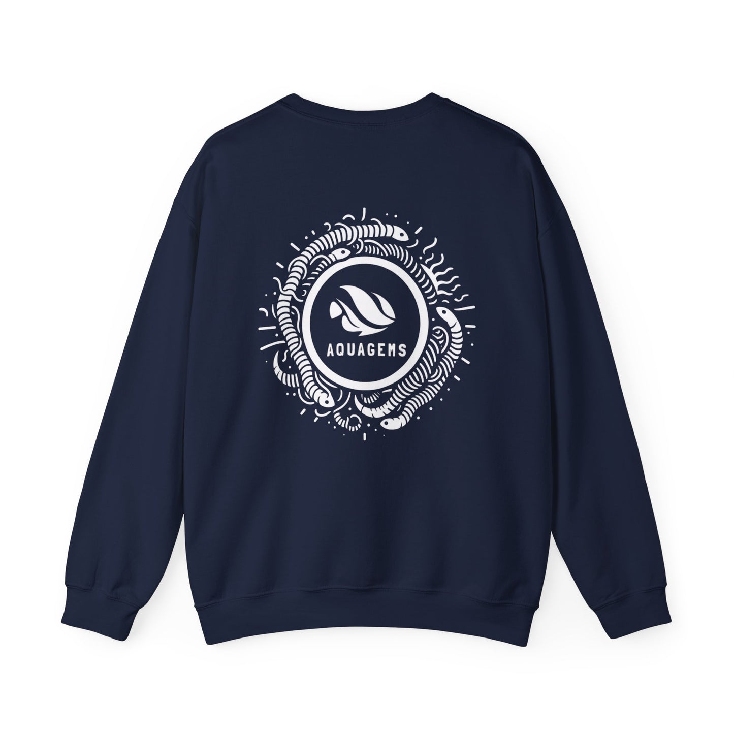 Aquagems Discus -Exclusive Unisex Crewneck Sweatshirt