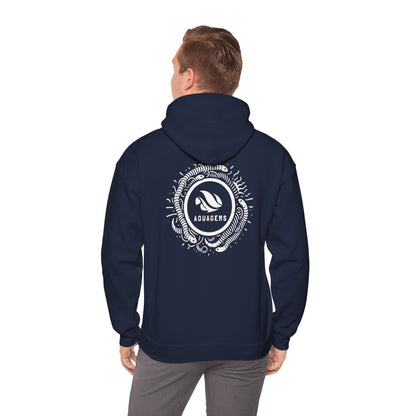 Aquagems Discus- Unisex Exclusive Heavy Blend™ Hooded Sweatshirt