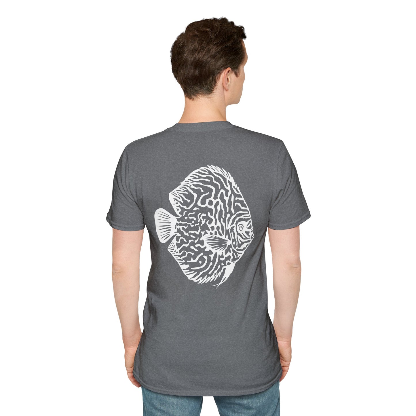 Aquagems Discus Exclusive Unisex Softstyle T-Shirt