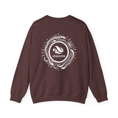 Aquagems Discus -Exclusive Unisex Crewneck Sweatshirt