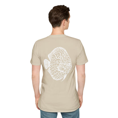 Aquagems Discus Exclusive Unisex Softstyle T-Shirt